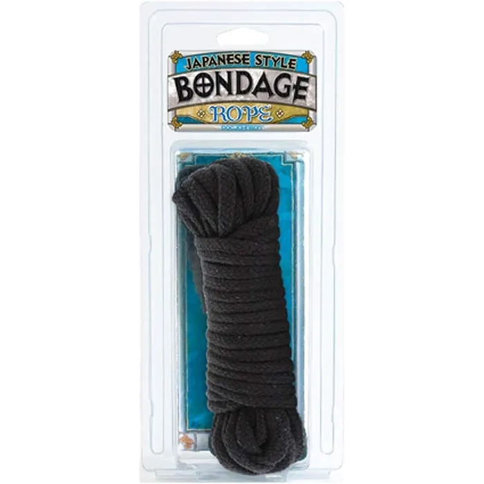 Japanese Style Bondage Rope In Black 10m Doc Johnson Anal Japanese Style Bondage Rope In Black 10m Doc Johnson Anal