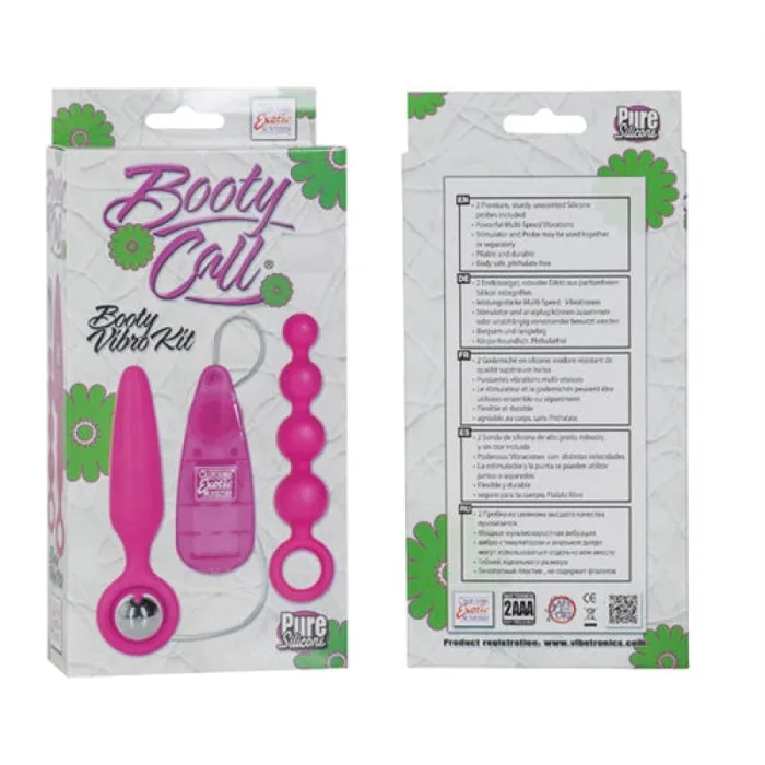 Anal CalExotics Booty Call Booty Vibro Kits Pink Anal CalExotics Booty Call Booty Vibro Kits Pink