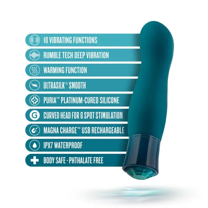 Blush Oh My Gem Fierce Warming GSpot Vibrator BLUSH Vibrators