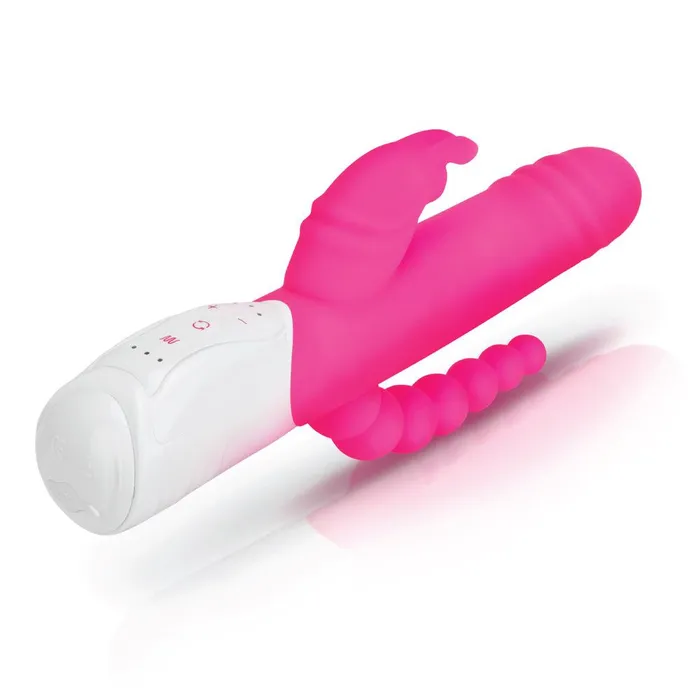 Female Sex Toys Double Penetration Rabbit Vibrator with Rotating Shaft Rabbit Essentials