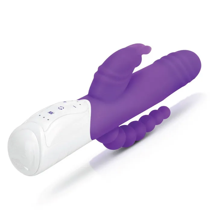 Female Sex Toys Double Penetration Rabbit Vibrator with Rotating Shaft Rabbit Essentials