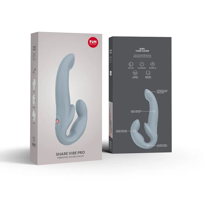 Fun Factory Vibrators Fun Factory Share Vibe Pro Cool Grey