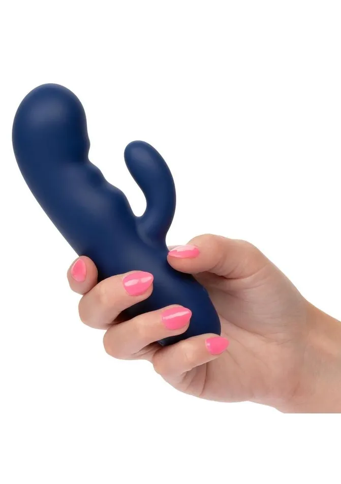Cashmere Female Sex Toys Cashmere Silk Duo Rechargeable Silicone Rabbit Vibrator