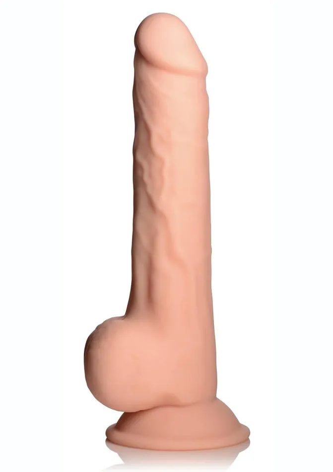Dildos FleshStixxx Fleshstixxx Silicone Bendable Dong with Balls