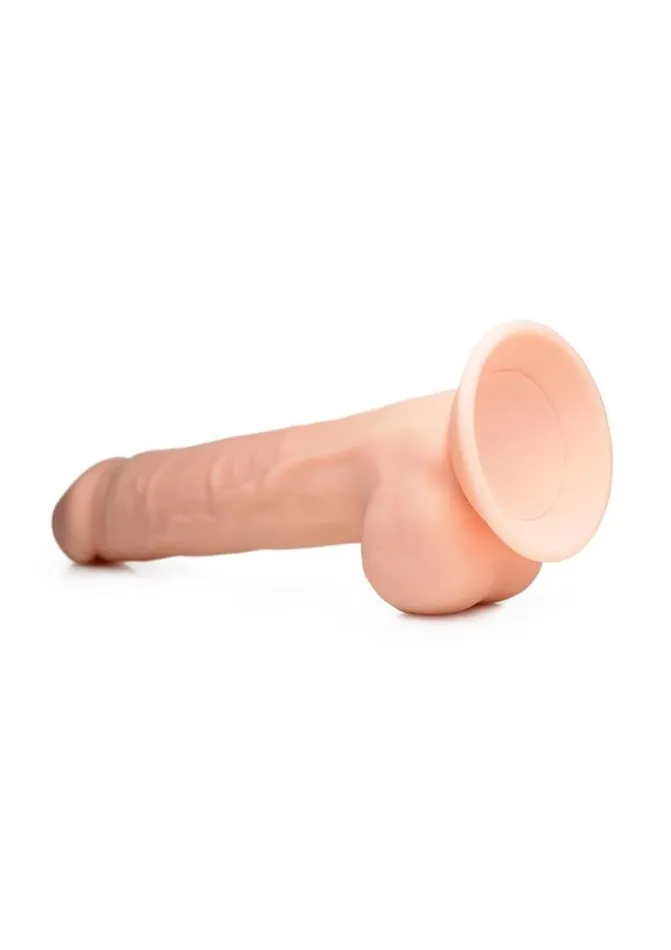 Dildos FleshStixxx Fleshstixxx Silicone Bendable Dong with Balls