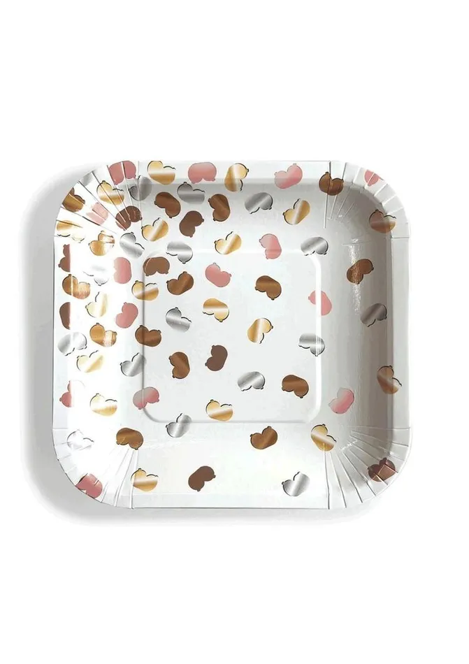 Glitterati Boobie Party Plates Candyprints Party Vibrators