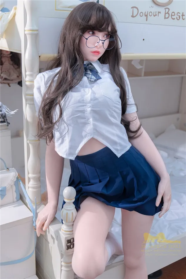 Irontech Doll 168cm5ft6 BCup Japanese Cute Silicone Sex Doll S20 Suki Male Sex Toys