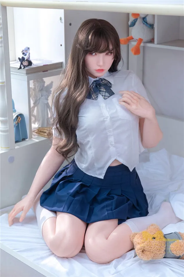 Irontech Doll 168cm5ft6 BCup Japanese Cute Silicone Sex Doll S20 Suki Male Sex Toys