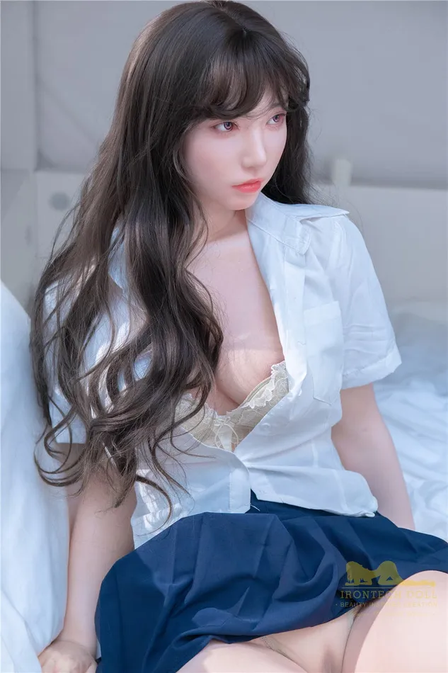 Irontech Doll 168cm5ft6 BCup Japanese Cute Silicone Sex Doll S20 Suki Male Sex Toys