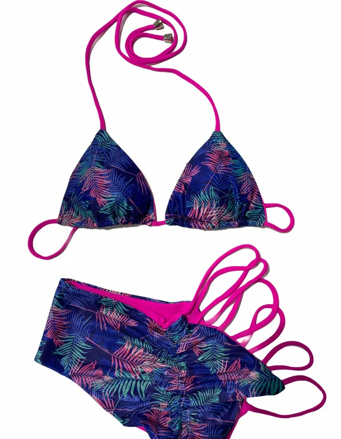 Playthings Miami Miami Palms High Waisted Bikini Vibrators